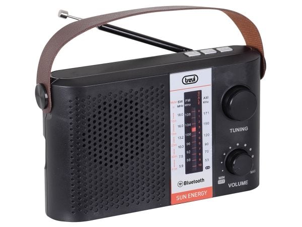 Radio RA 7F25 BT Trevi musta aurinkokenno