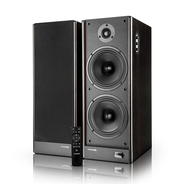 Microlab Solo 29, 3-vägs, 2.0 kanaler, Kabel, 80 W, 50 - 20000 hz, Svart