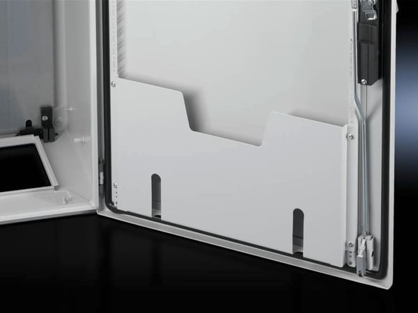 Rittal Wiring plan pockets - Dokumentholderstativ - dørmonterbar - RAL 7035