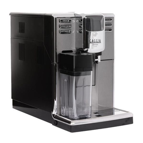 Gaggia Anima Class, Espressomaskin, 1,8 l, Kaffe bønner, Malt kaffe, Innebygd kaffekvern, 1500 W, Sort, Rustfritt stål