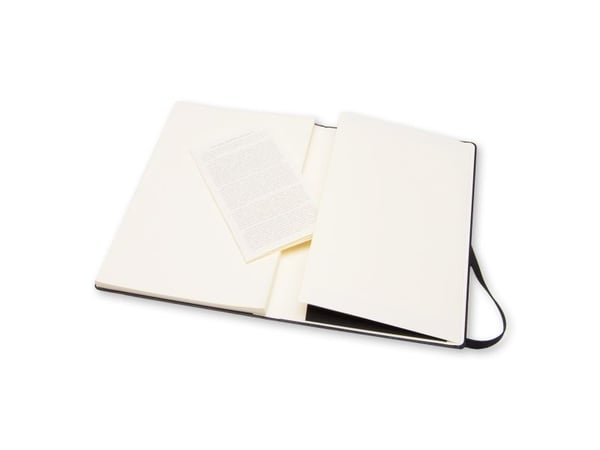 Moleskine 978-88-6293-309-4, Monokromatiskt, Svart, Mätt, 165 g/m ^, Inbunden, Vuxen