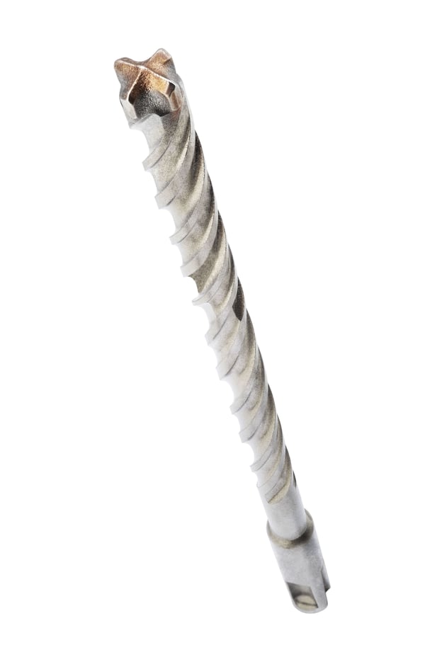 ALPEN Drills 0082500600100, Rotasjons hammer, Hammer drill bit, Høyrehåndsrotasjon, 6 mm, 210 mm, Betong, Murverk