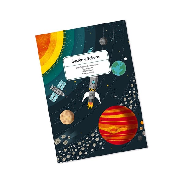 Janod Puzzle Solar System 100 stk.