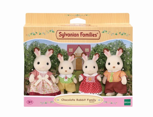 Sylvanian Families Chocolate Rabbit Family