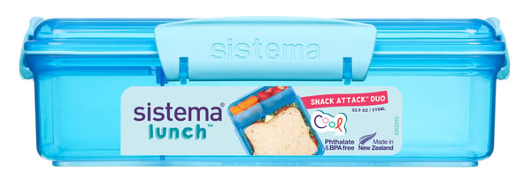 Sistema Snack Attack Duo - blå