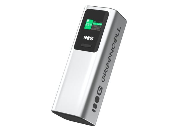 Green Cell PBGC25UD -varavirtalähde 140 W PowerPlay Ultra 25200 mAh 1 x USB-A, 2 x USB-C