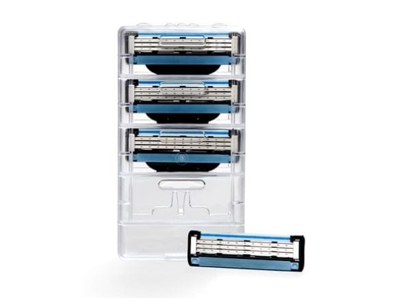 Gillette Mach3 4 Pack Blades Refill For A Smooth Shave