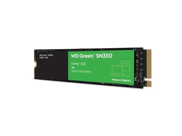 WD Green SN350 NVMe SSD 480 GB WDS480G2G0C M.2 PCIe 3.0 x4 2400 MB/s