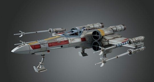 Revell X-Wing Starfighter, Rymdplansmodell, Monteringssats, 1:72, X-Wing Starfighter, Alla kön, Star Wars