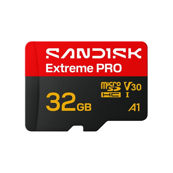 SanDisk Extreme PRO - Flashminnekort - 32 GB - A1 / Video Class V30 / UHS-I U1 - microSDHC UHS-I