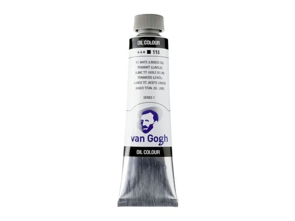 Van Gogh oljemaling tube Titanium White (Linseed Oil) 118