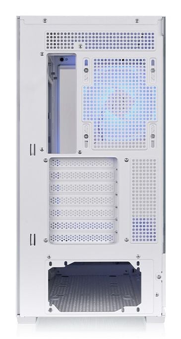 Thermaltake View 370 TG ARGB - Mid tower - ATX - genomskinlig sidopanel (härdat glas) - ingen strömförsörjning (PS/2) - snö - USB/ljud