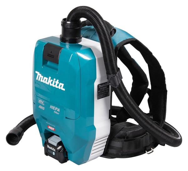 Makita VC009GZ01, Tynnyri-imuri, Kuiva, Pölypussi, 2 L, HEPA, Suodatus