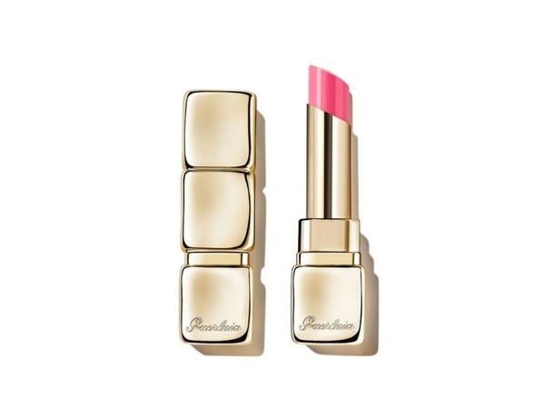 Guerlain KissKiss Bee Glow, Lebestift, Rosa, Kvinner, Alle hudtyper, Bivoks, Fuktighets krem, Nærende, Utjevning, Mykgjører, Beroligende