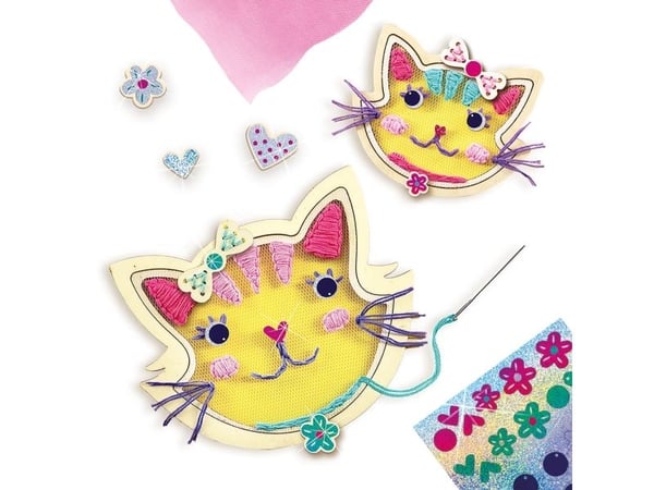 SES Creative 14135, Barnas broderisett, 6 år, Flerfarget