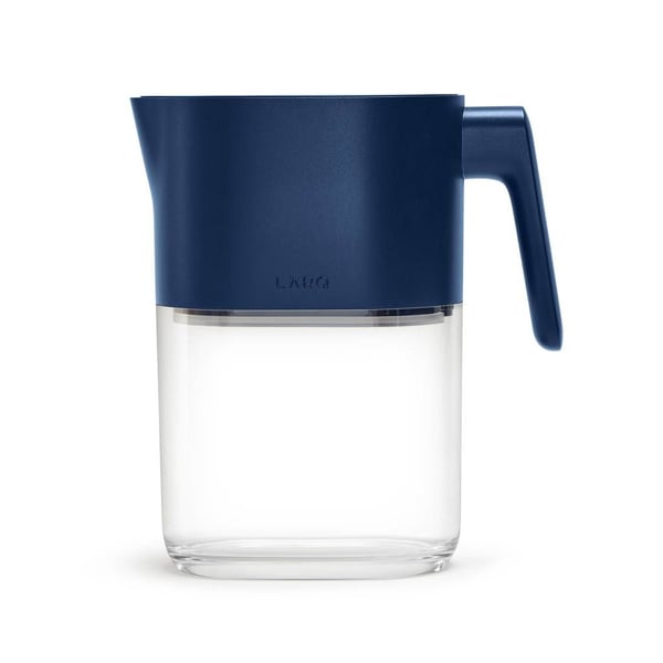 LARQ PureVis, Vattenfilter kanna, 1,9 l, Blå, Transparent