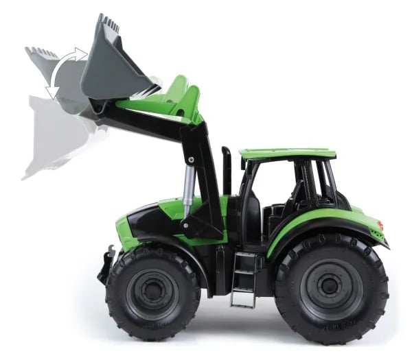 Lena Worxx 04603, Traktor, 3 år, Plast, Sort, Grønn, Grå