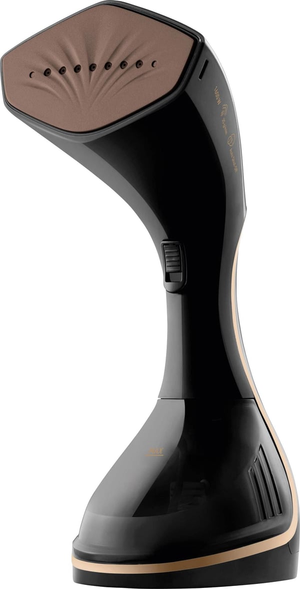 Grundig ST 7950 - Håndholdt tøydampstrykejern - såleplate: keramisk - 1600 W - svart/kobber