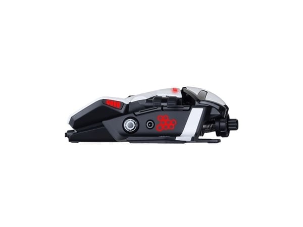 Mad Catz R.A.T.6+ - Mus - optisk - 11 knapper - kablet - USB - hvit
