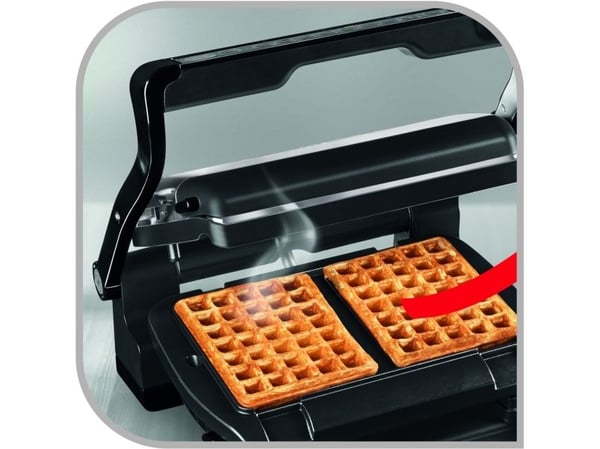 Tefal XA724810 - Våffelplattuppsättning - för grill - svart