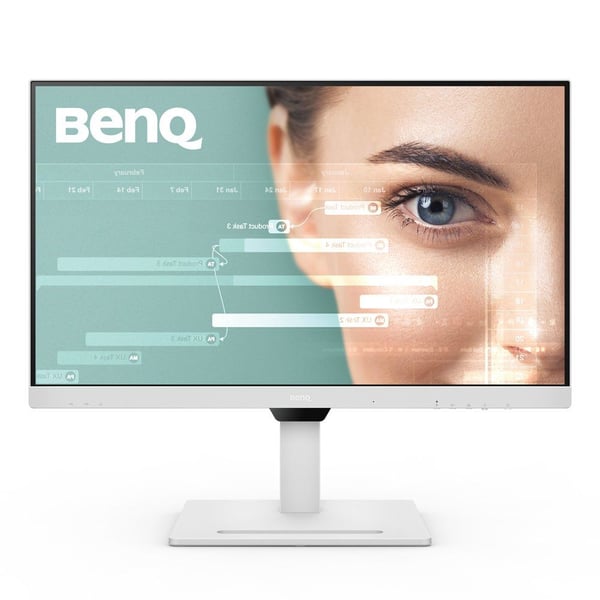 BenQ GW2790QT Ergo Eye-care - LED-skjerm - 27" - 2560 x 1440 - IPS - 350 cd/m² - 1000:1 - 5 ms - HDMI, DisplayPort - høyttalere - hvit