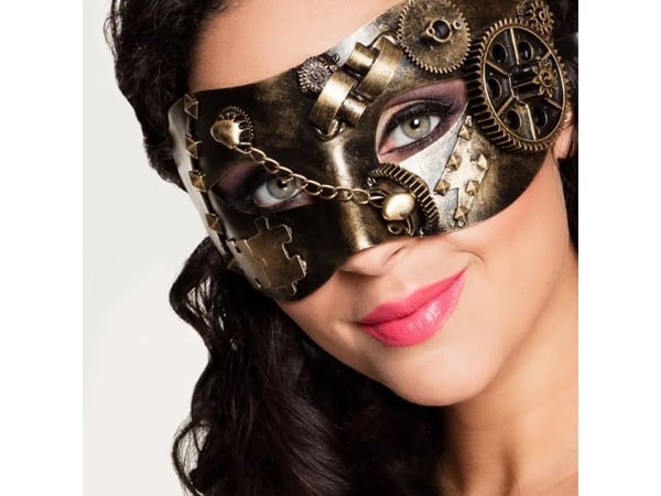 Boland 00209, Vuxen, Ögonmask, Steampunk, 1 styck