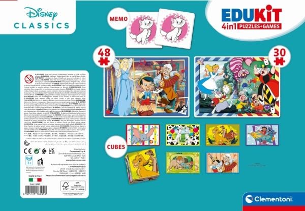 Clementoni grådighet Edukit Disney