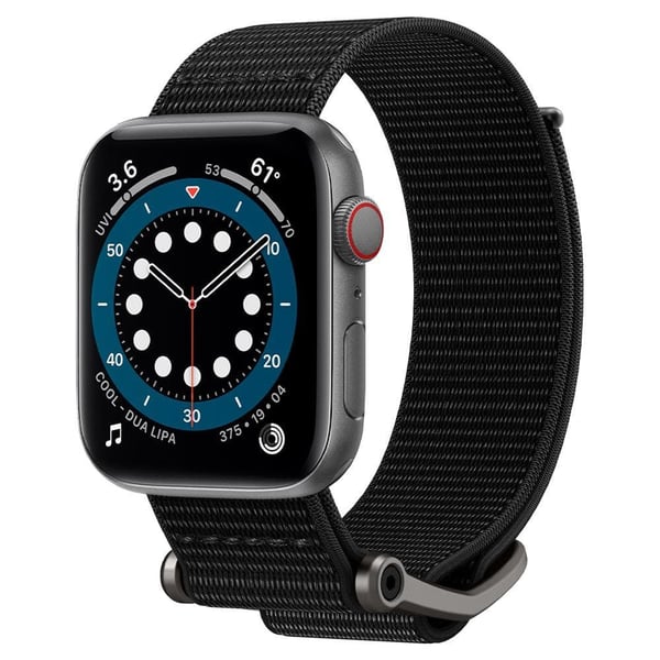 Spigen AMP02465, Klockarmband, Apple, Apple Watch Series 7 (45mm), Apple Watch Series SE / 6 / 5 / 4 (44mm), Apple Watch Series 3 / 2 /..., Nylon, ...