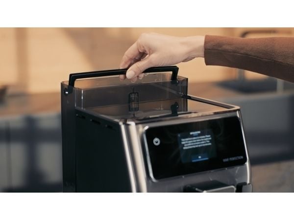 WMF Perfection CP812D, Espressokone, 3 L, Kahvipavut, Sisäänrakennettu jauhin, 1550 W, Ruostumaton teräs