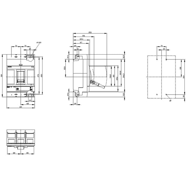 Siemens 3VA2563-6HK32-0AA0, IP40