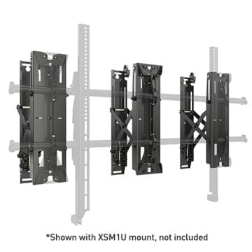 Chief Fusion Extra-Large Pull Out - Monteringskomponent (utdragbar väggmontering) - för LCD-display - svart - skärmstorlek: 55"-100" - för Chief XS...