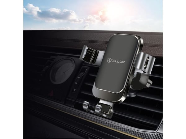 Tellur CMH20, Mobiltelefon / smartphone, Passiv hållare, Bil, Svart