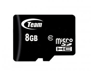 Team - Flash-minnekort - 8 GB - Klasse 10 - microSDHC
