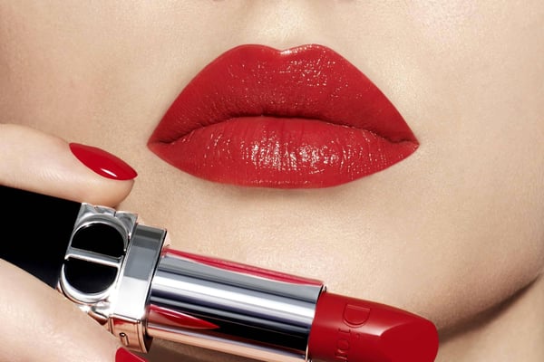 Dior Longlasting refillbart läppstift Rouge Dior Satin 999 – 35 g