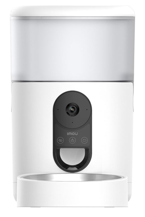 IMOU PF1 smart fôrautomat 4 L, rustfritt stål, hvit