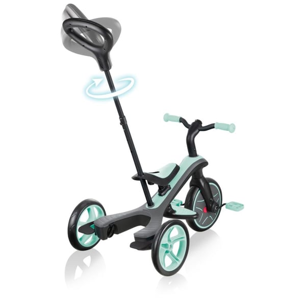 Globber Trike Explorer, Poika/tyttö, Etuveto, Pysty, Lapset, Umpipyörät, Mintunvärinen