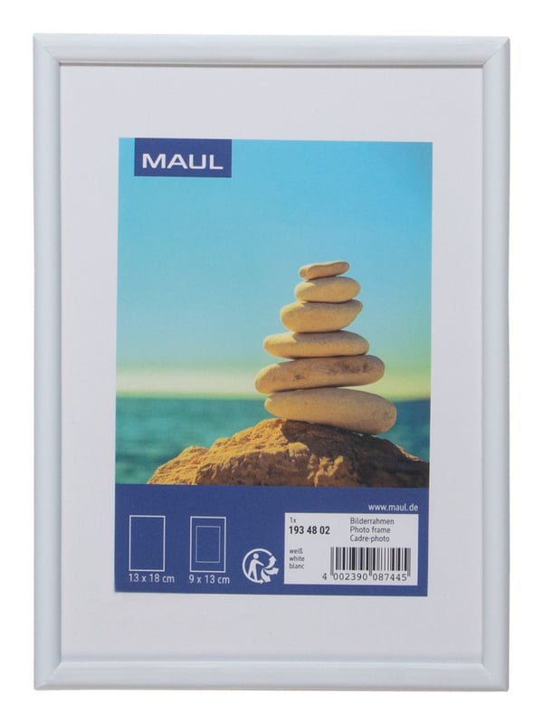 Maul 1934802 Bilderram Pappersstorlek: 13 x 18 cm Vit
