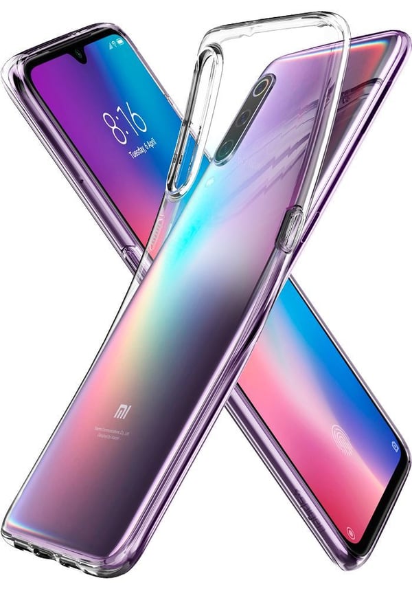Spigen S35CS26087, Kotelokuori, Xiaomi, Mi 9, Läpinäkyvä