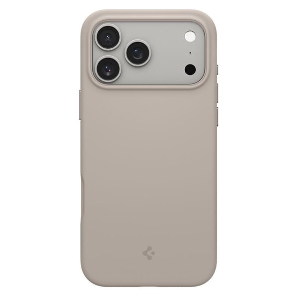 Spigen Silicone Fit (MagFit), Etui, Apple, iPhone 17 Pro, 16 cm (6.3"), Steinfarge