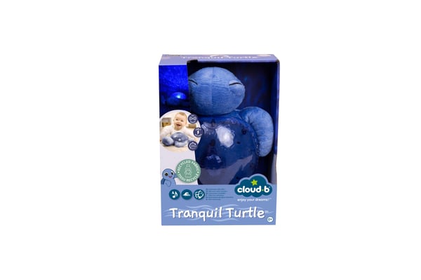 Cloud B Tranquil Turtle, Fristående, Pojke/flicka, Automatisk avstängning, Batteri