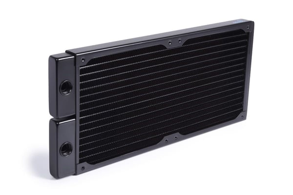 Alphacool 14444, Radiator, Messing, Kopper, Rustfritt stål, Sort, 1/4", 14 cm, 140 mm