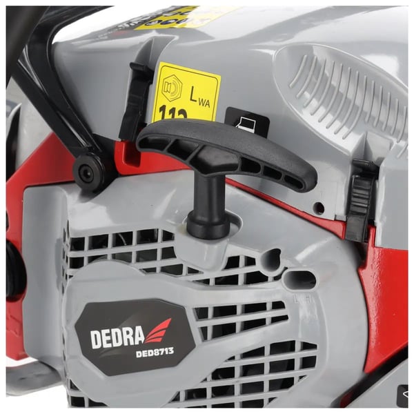 Dedra DED8713 bensindrevet motorsag, 3,8 hk, 65 cm³