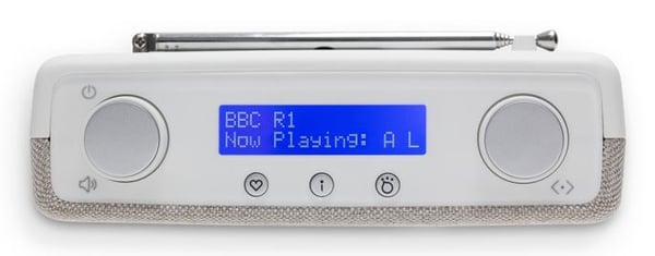 Roberts Radio Play 11, Bärbar, Analog och digital, DAB, DAB+, FM, Vit, Rotations-, Extern