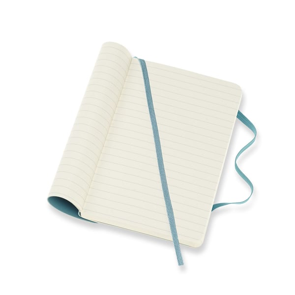 Moleskine Notebook Classic Pocket, linjeret Reef Blue