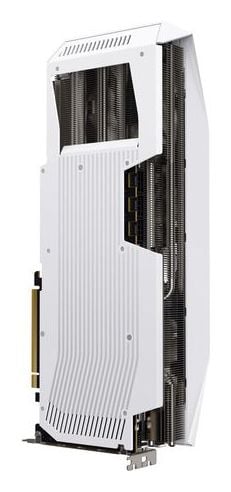 XFX Mercury RX 9070 XT OC grafikkort 16 GB GDDR6, Magnetic Air Edition vit