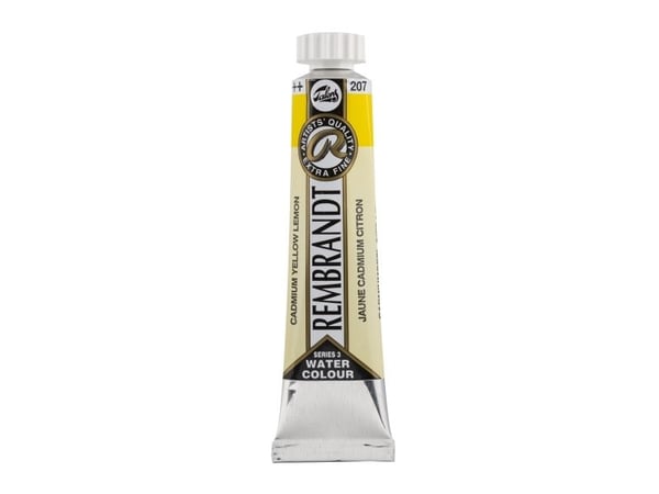 Rembrandt akvarellfargetube Cadmium Yellow Lemon 207