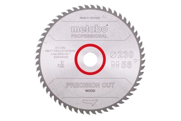 Metabo 628044000, Lastulevy, laminaattilevy, MDF, vaneri, puu, 23 cm, 3 cm, 1.8 mm, 2.6 mm, KS 85