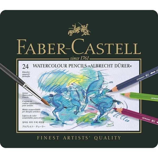Faber-Castell ALBRECHT DÜRER - Fargeblyant - permanent - assorterte farger - 3.8 mm (en pakke 24)