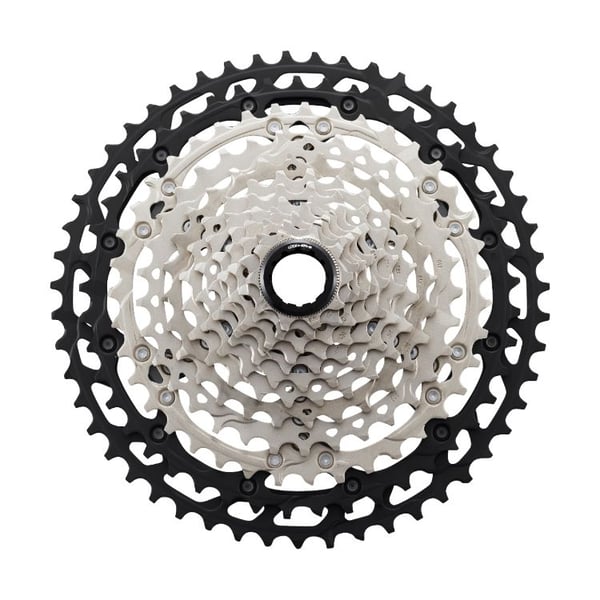 Shimano CS-M8100, Polkupyörän rataspakka, Maastopyörä, Musta, Hopea