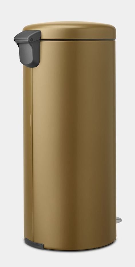Brabantia poljettava roskakori NewIcon 30 litraa Lämmin messinki